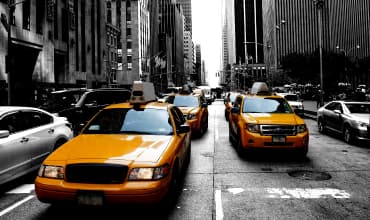 Address pickup taxi service